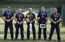 a győztes bács-megyei rendőrök