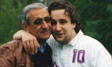 Barta Zsolt és az édesapja Csimbi