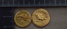 ókori arany pénzérmék