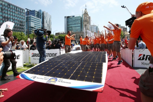 Cél a World Solar Challengen
