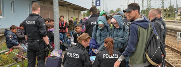 menekültek Németországban